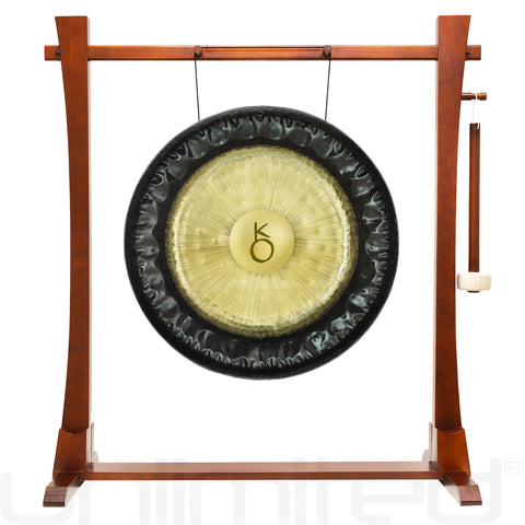 28" Meinl Planetary Tuned Gongs on the Spirit Guide Gong Stand