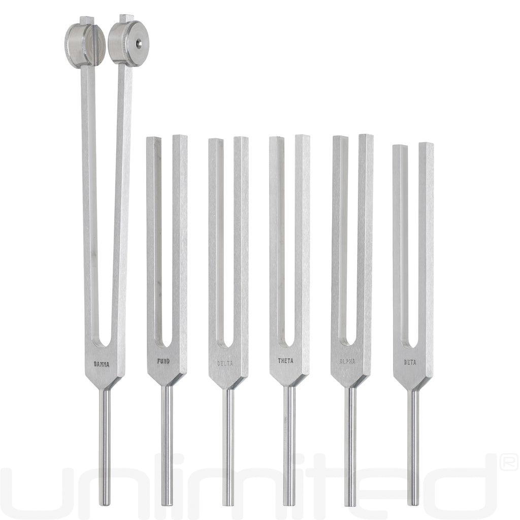 Luminanti Brainwave Tuning Fork Set (Unweighted)