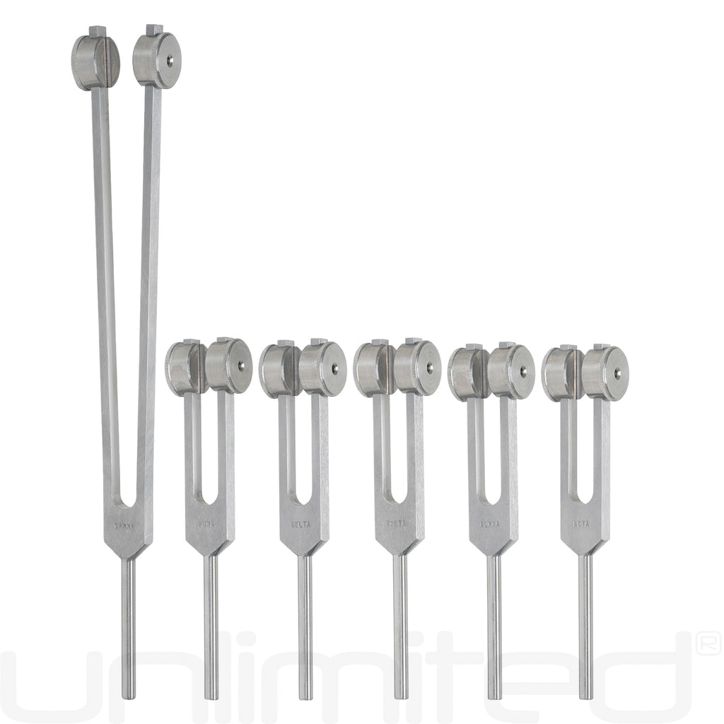Luminanti Brainwave Tuning Fork Set (Weighted)