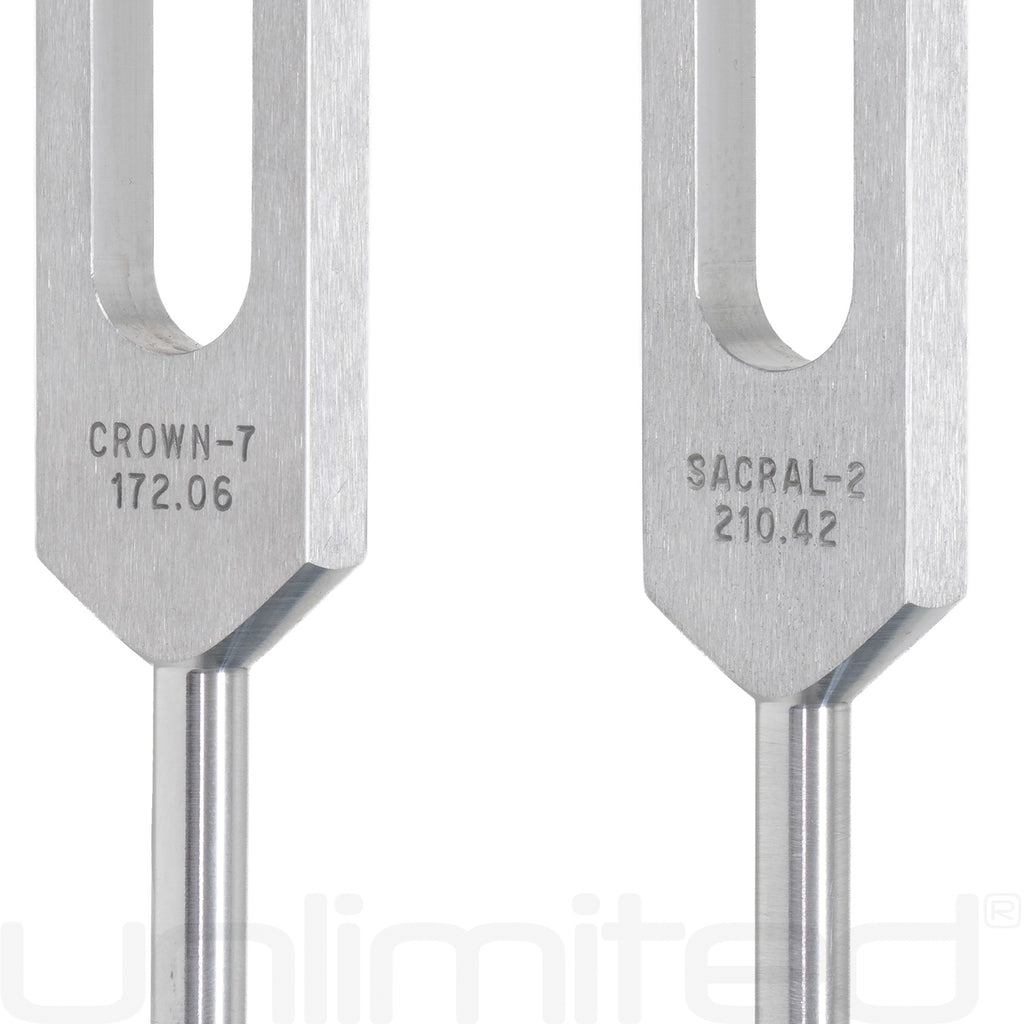 Luminanti Chakra Tuning Fork Set (Weighted)