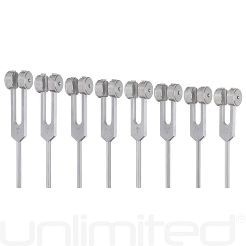 Luminanti Total Harmonic Spectrum Tuning Fork Set (Weighted)