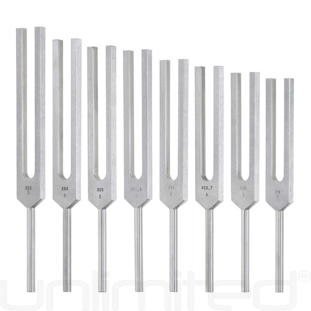 Luminanti Total Harmonic Spectrum Tuning Fork Set (Unweighted)
