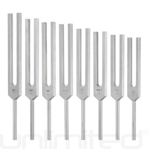 Luminanti Total Harmonic Spectrum Tuning Fork Set (Unweighted)