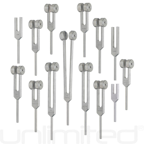 Luminanti Meridians Tuning Fork Set (Weighted)