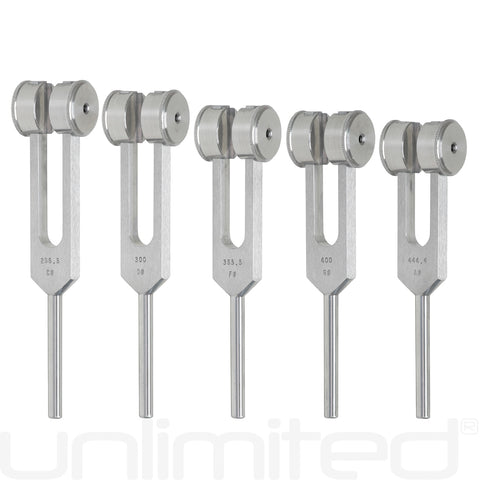Luminanti Sharps Tuning Fork Set (Weighted)