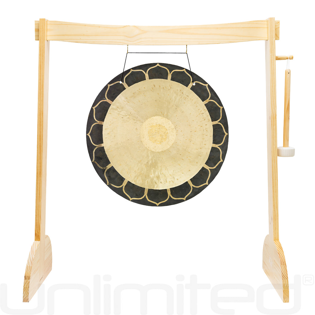 30" to 38" Temple Wind Gongs on Stands