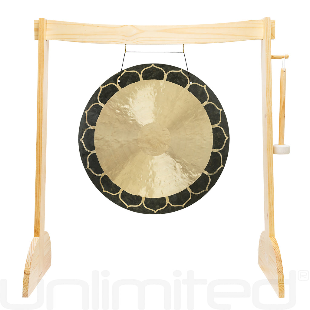 30" to 38" Temple Wind Gongs on Stands