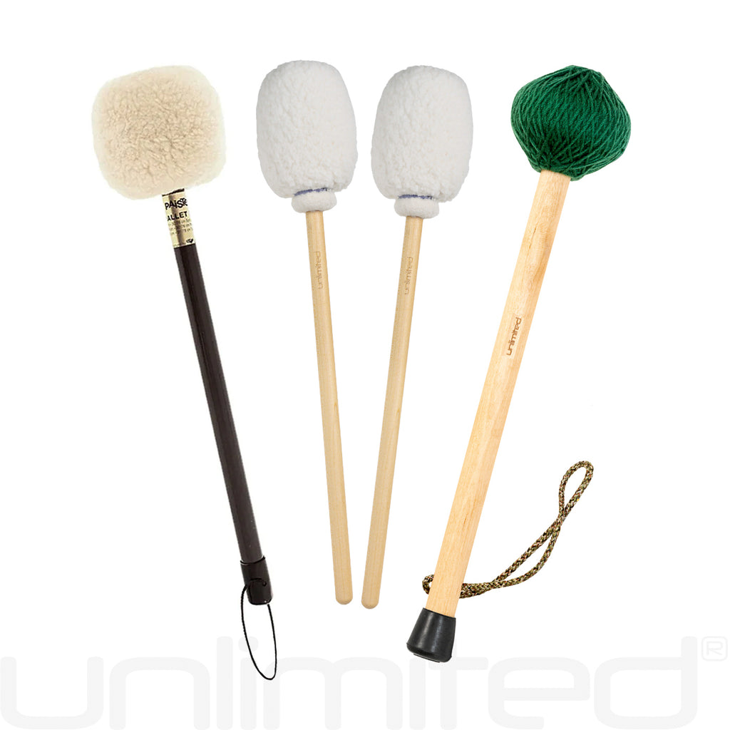 Mallet Set for 32" to 34" Nickel Silver Gongs (Heavy)