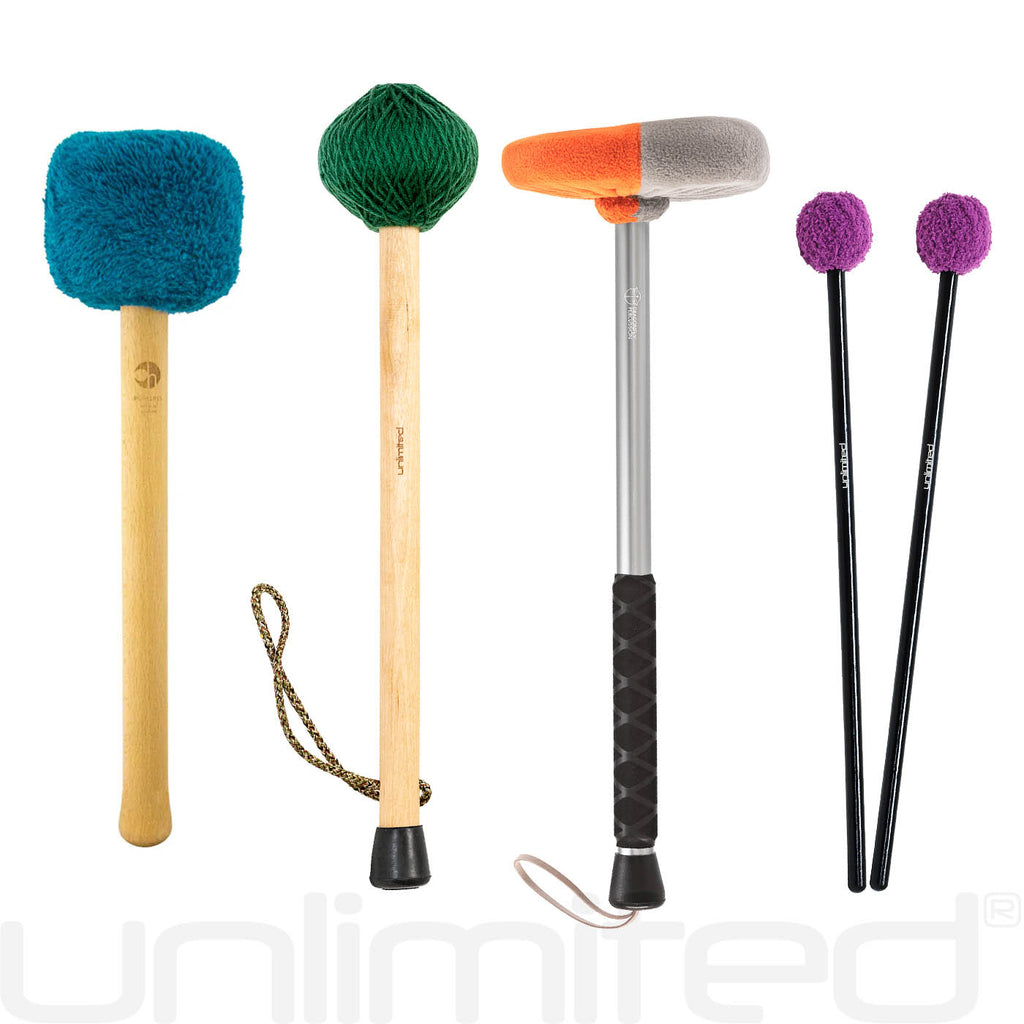 Mallet Set for 44" to 52" Giant Bronze (Chinese) Gongs