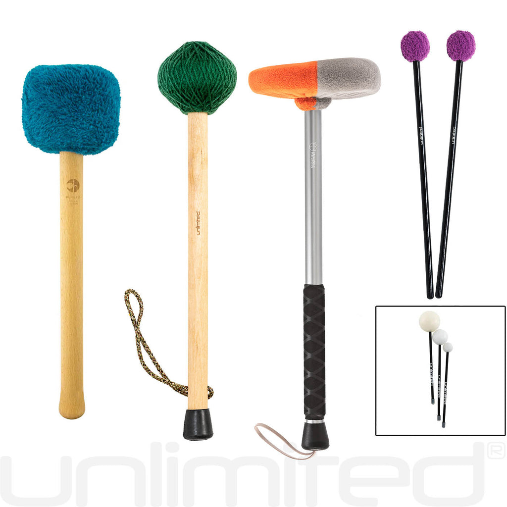 Mallet Set for 44" to 52" Giant Bronze (Chinese) Gongs