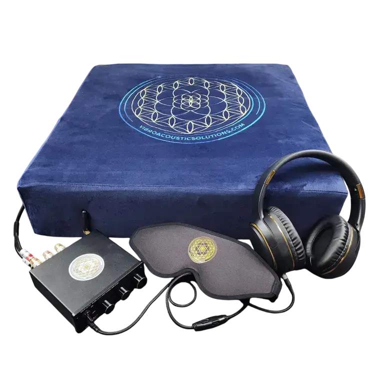 Premium Vibroacoustic Therapy Meditation Cushion Bundle
