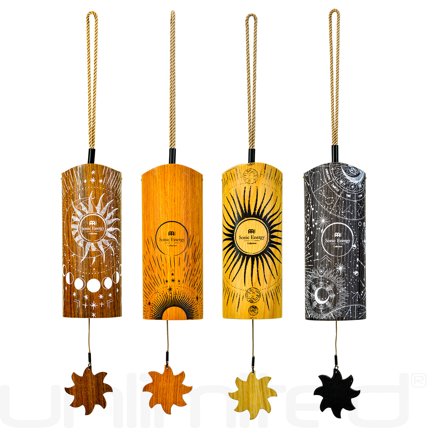Meinl Sonic Energy Set of Cosmic Bamboo Chimes with Carrying Bag