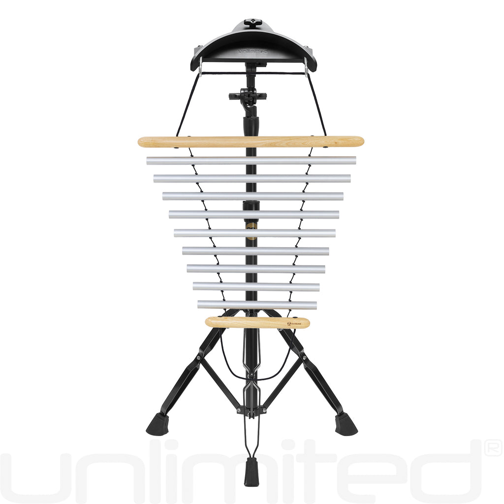 Svaram Swinging 9 Bar Chimes on Stands - A432 Hz