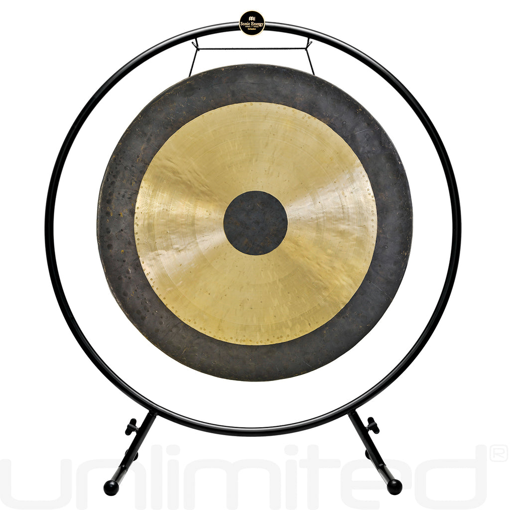 34" Chinese Gongs on the Meinl Round Gong Stand (TMRGS2)