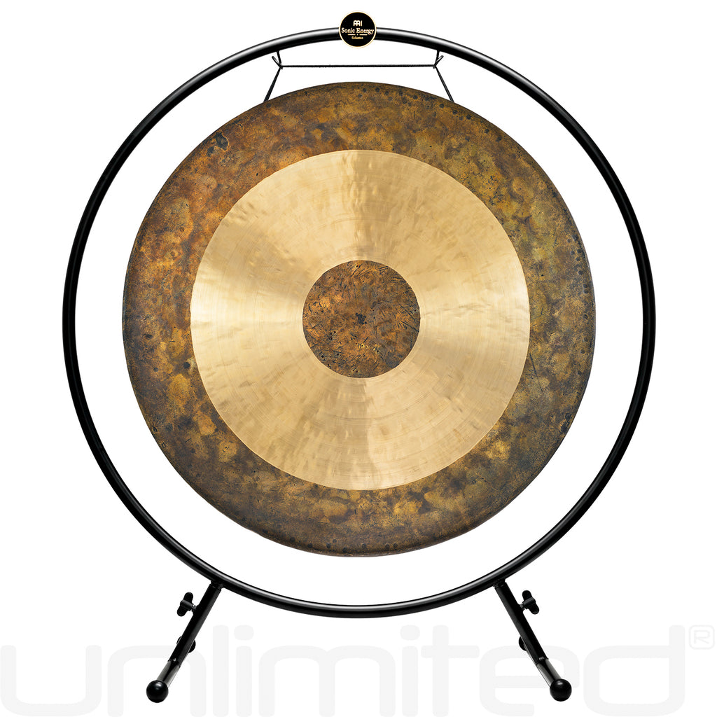 36" Chinese Gongs on the Meinl Round Gong Stand (TMRGS2)