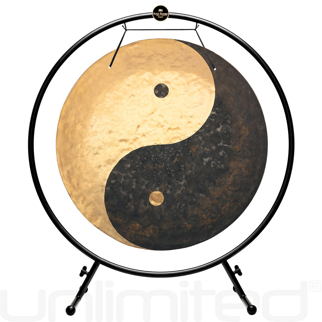 32" Chinese Gongs on the Meinl Round Gong Stand (TMRGS1)