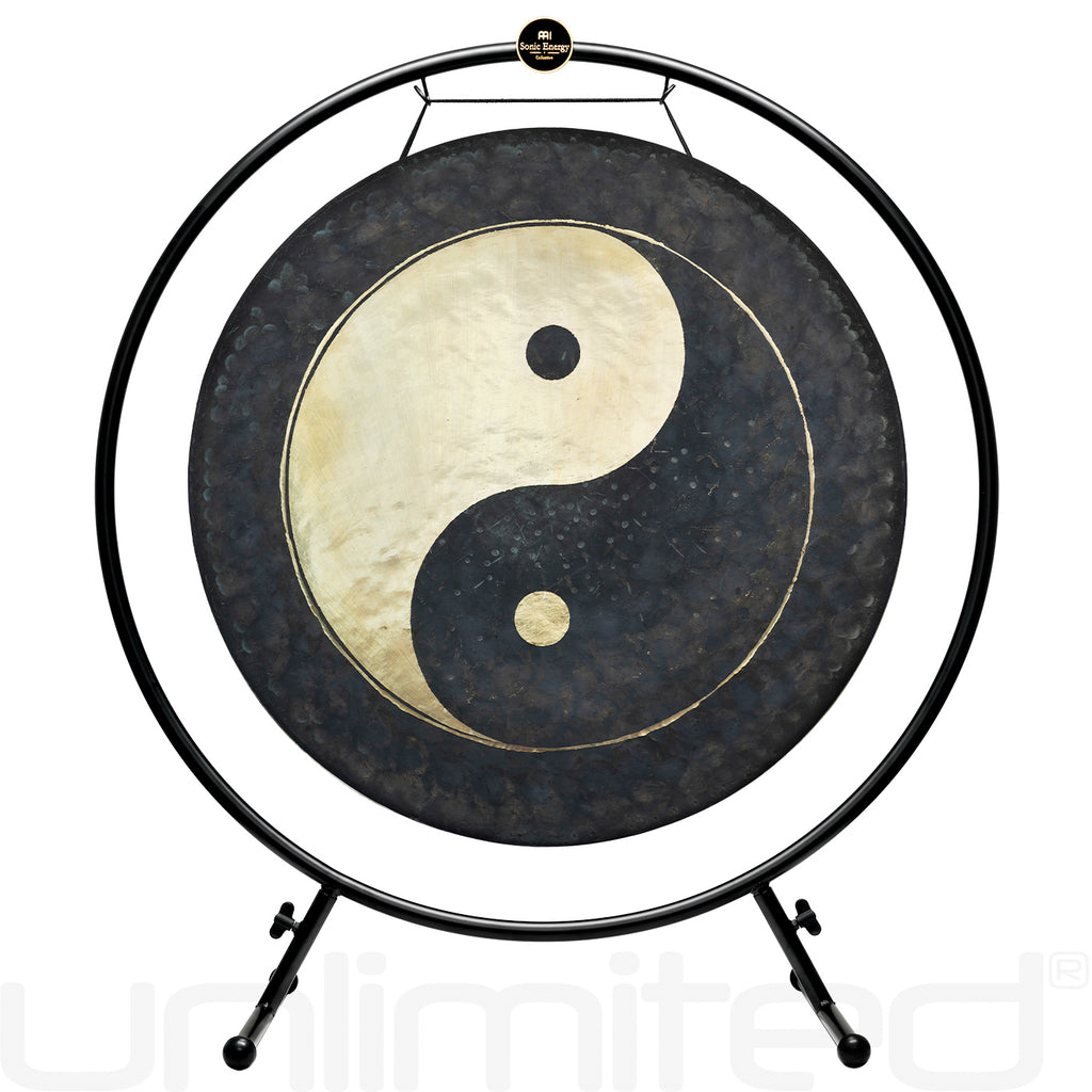 36" Chinese Gongs on the Meinl Round Gong Stand (TMRGS2)