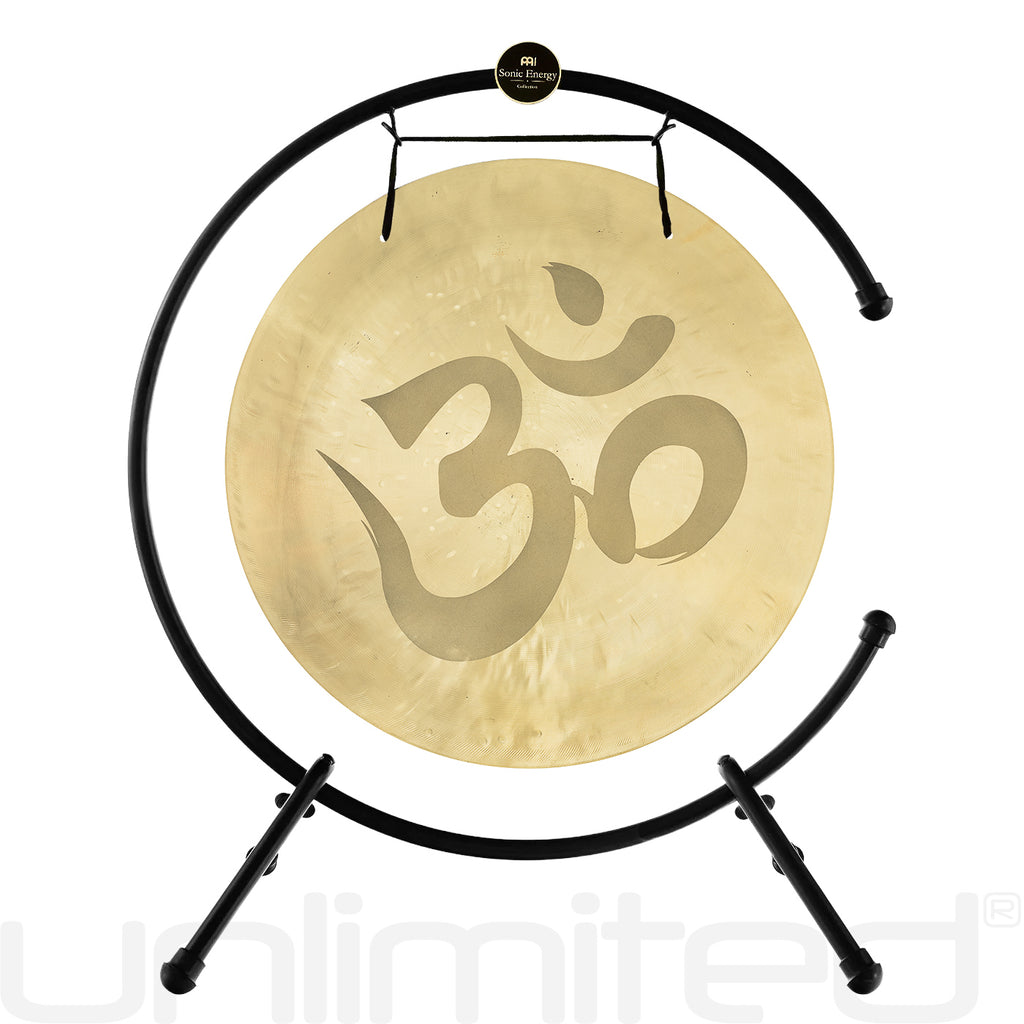 Om Gongs on Stands