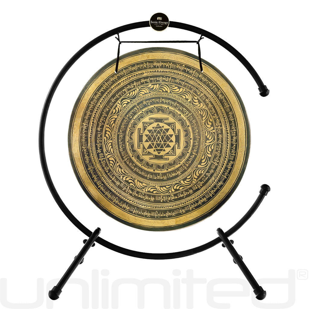 24" Interplanetary Yantra Gongs on Stands
