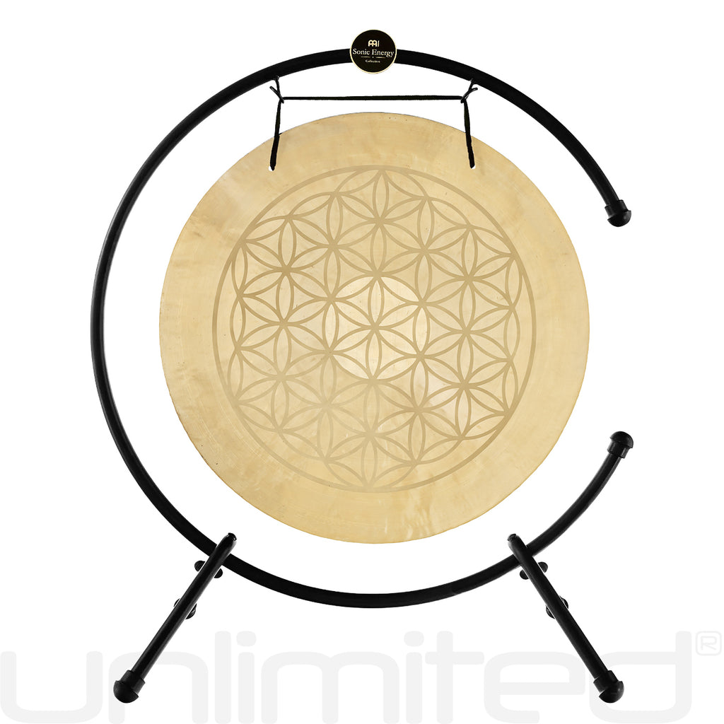 Flower of Life Wind Gongs on Stands