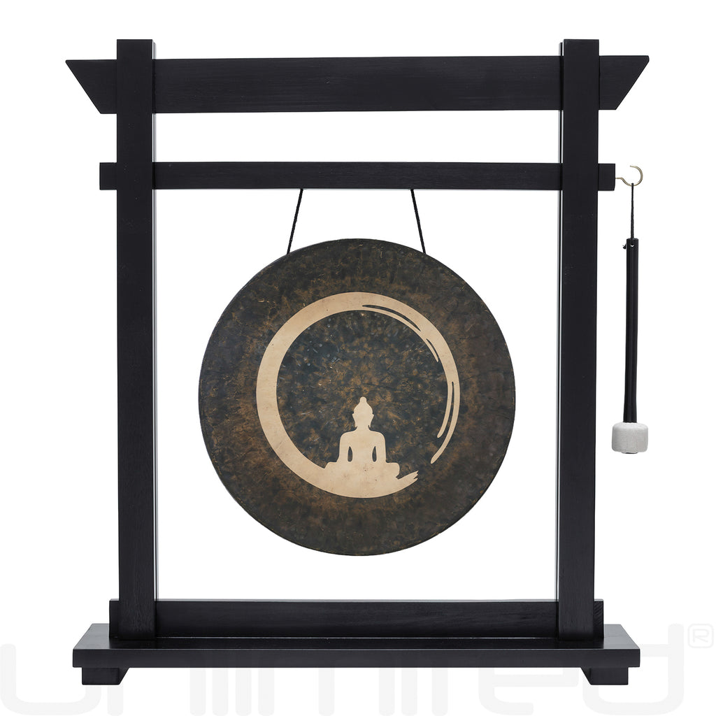 14" Buddha Wave Gongs on Stands