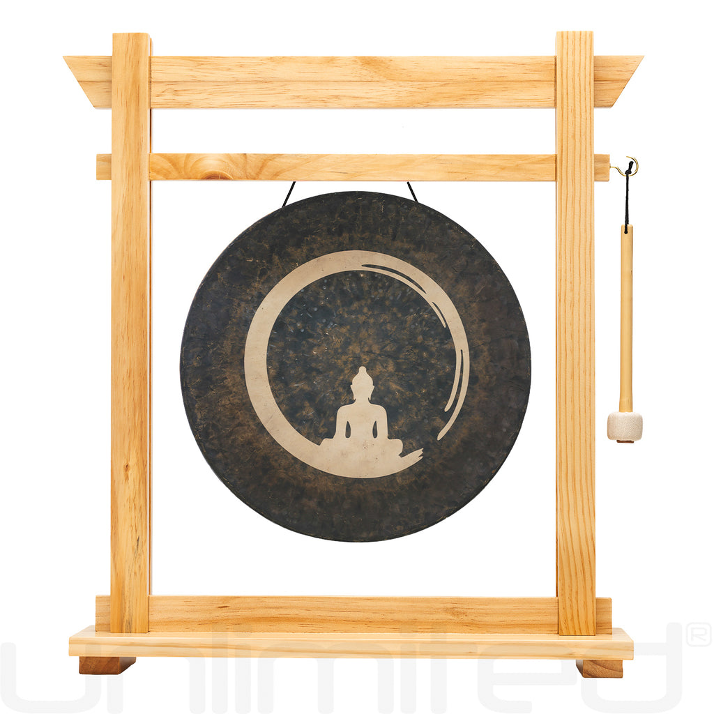 14" Buddha Wave Gongs on Stands
