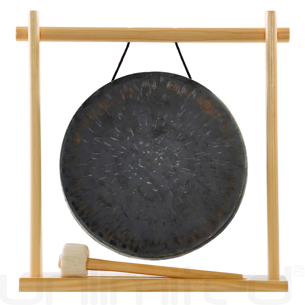 8" to 10" Gongs on My Little Pagoda Gong Stand