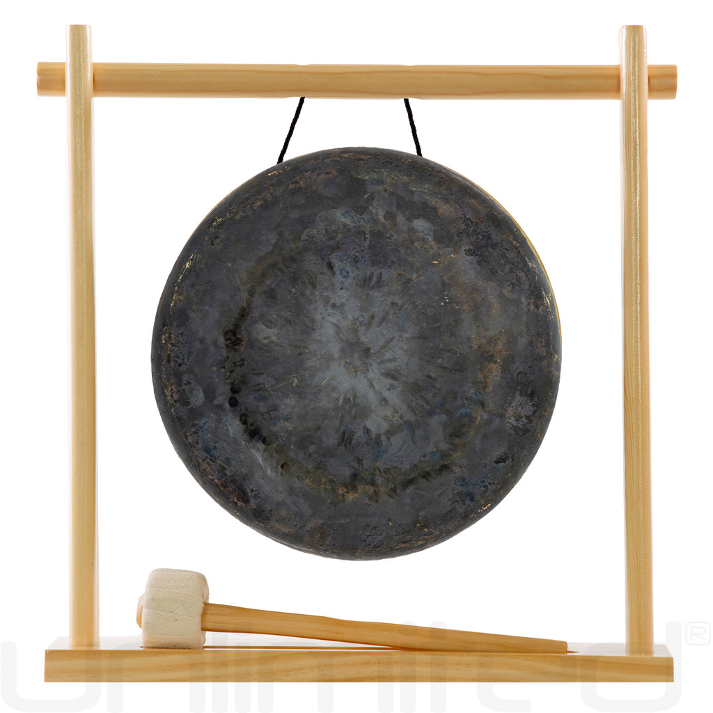 8" to 10" Gongs on My Little Pagoda Gong Stand