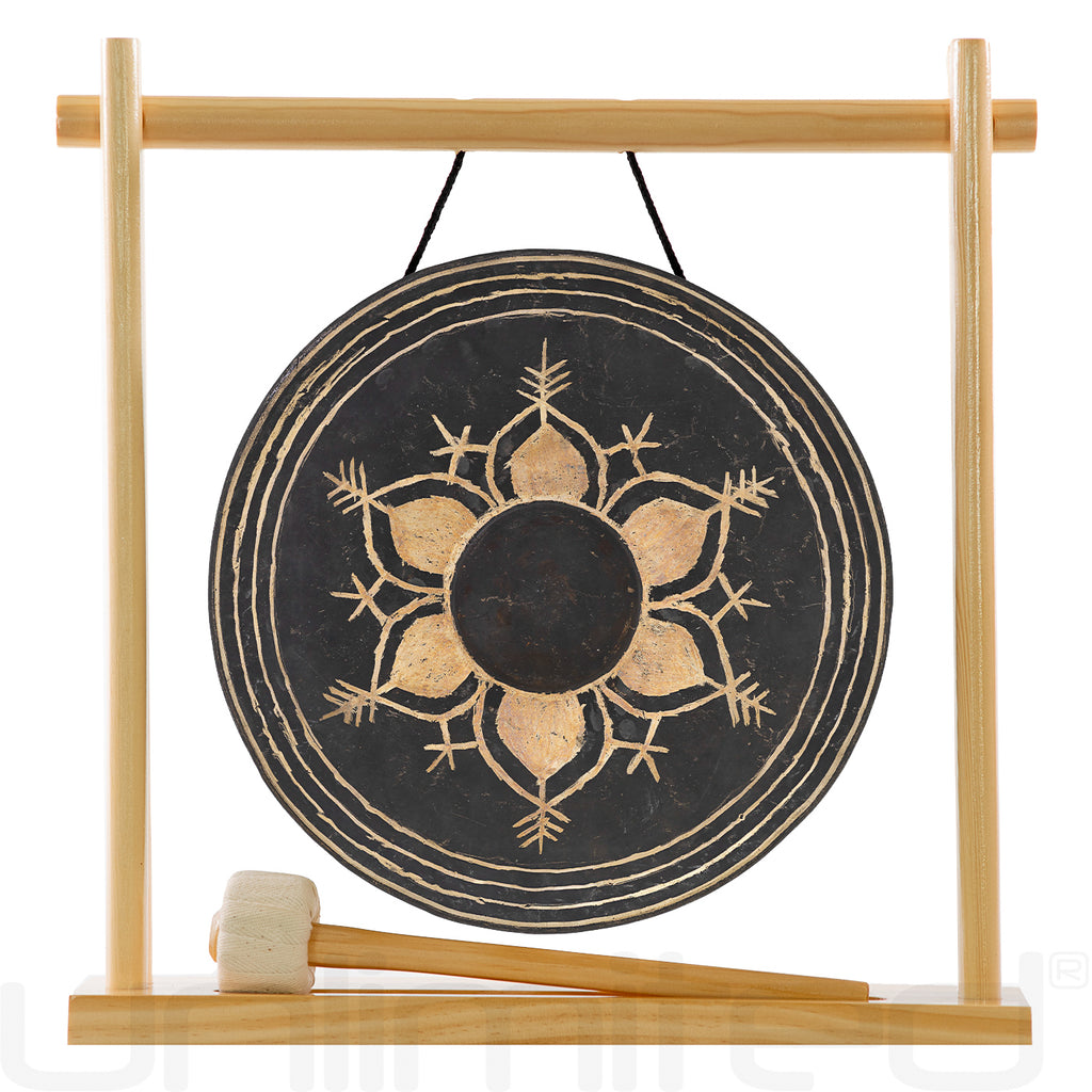 Small Thai Gongs on Stands