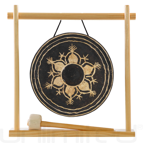 Small Thai Gongs on Stands