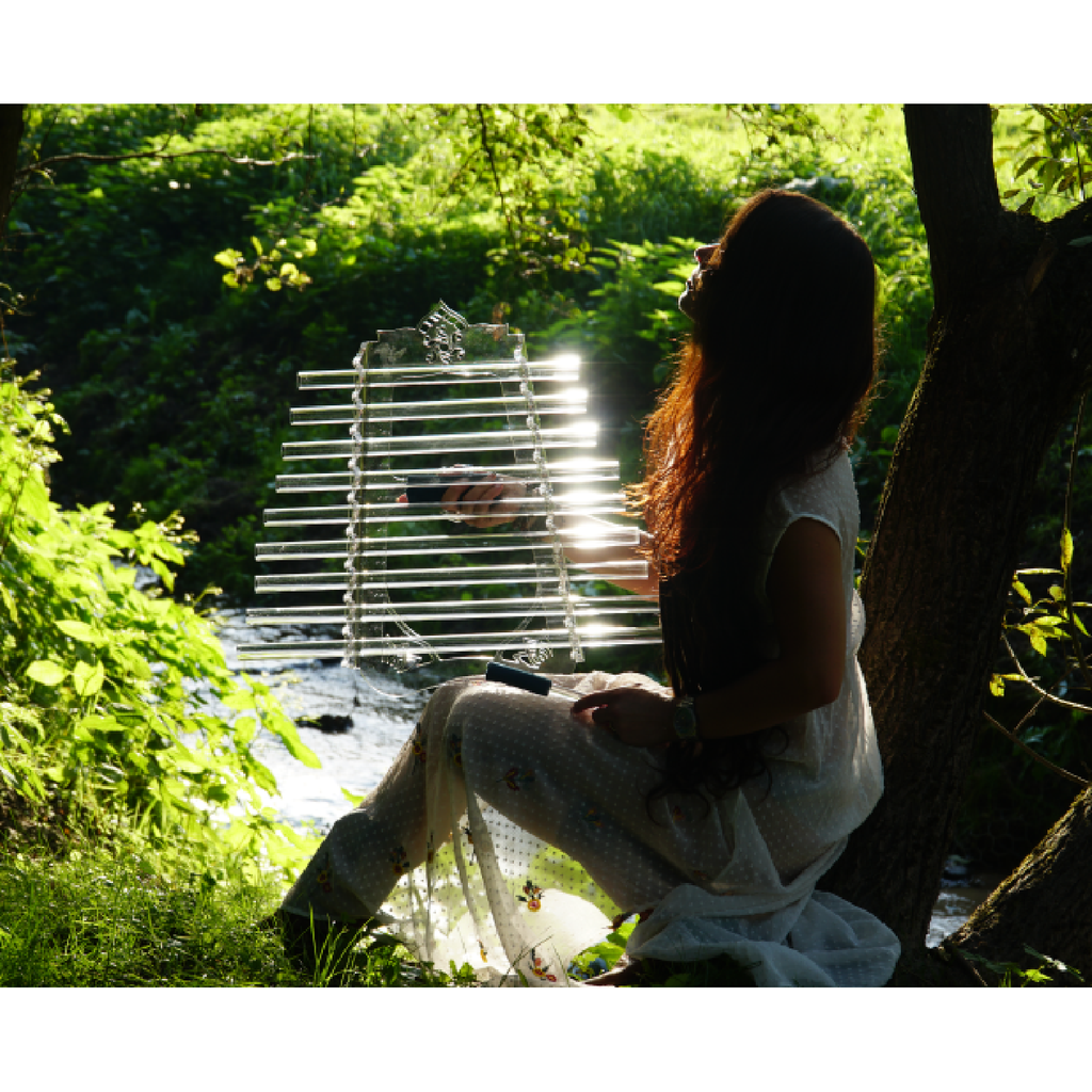 Ethereal Wings Heavenly Sun A Crystal Harp (A 432 Hz)