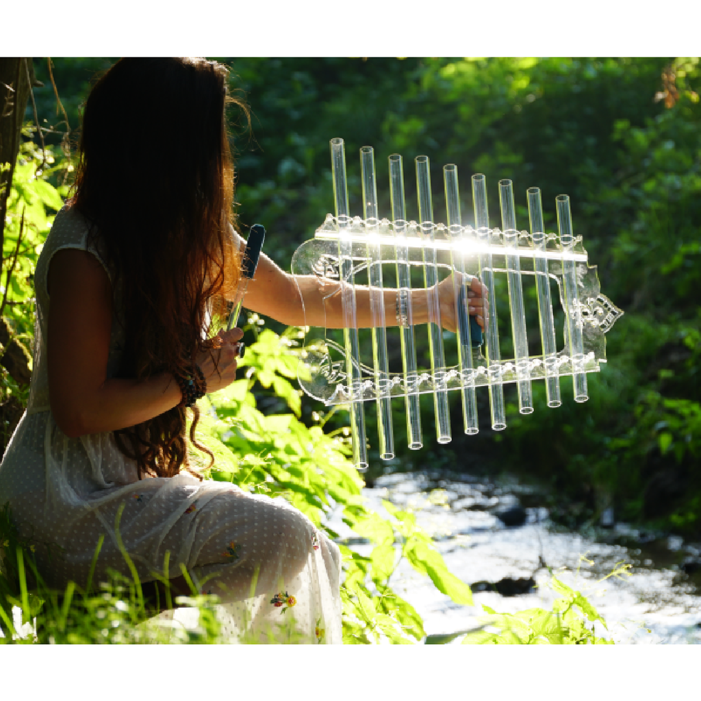 Ethereal Wings Heavenly Sun A Crystal Harp (A 432 Hz)