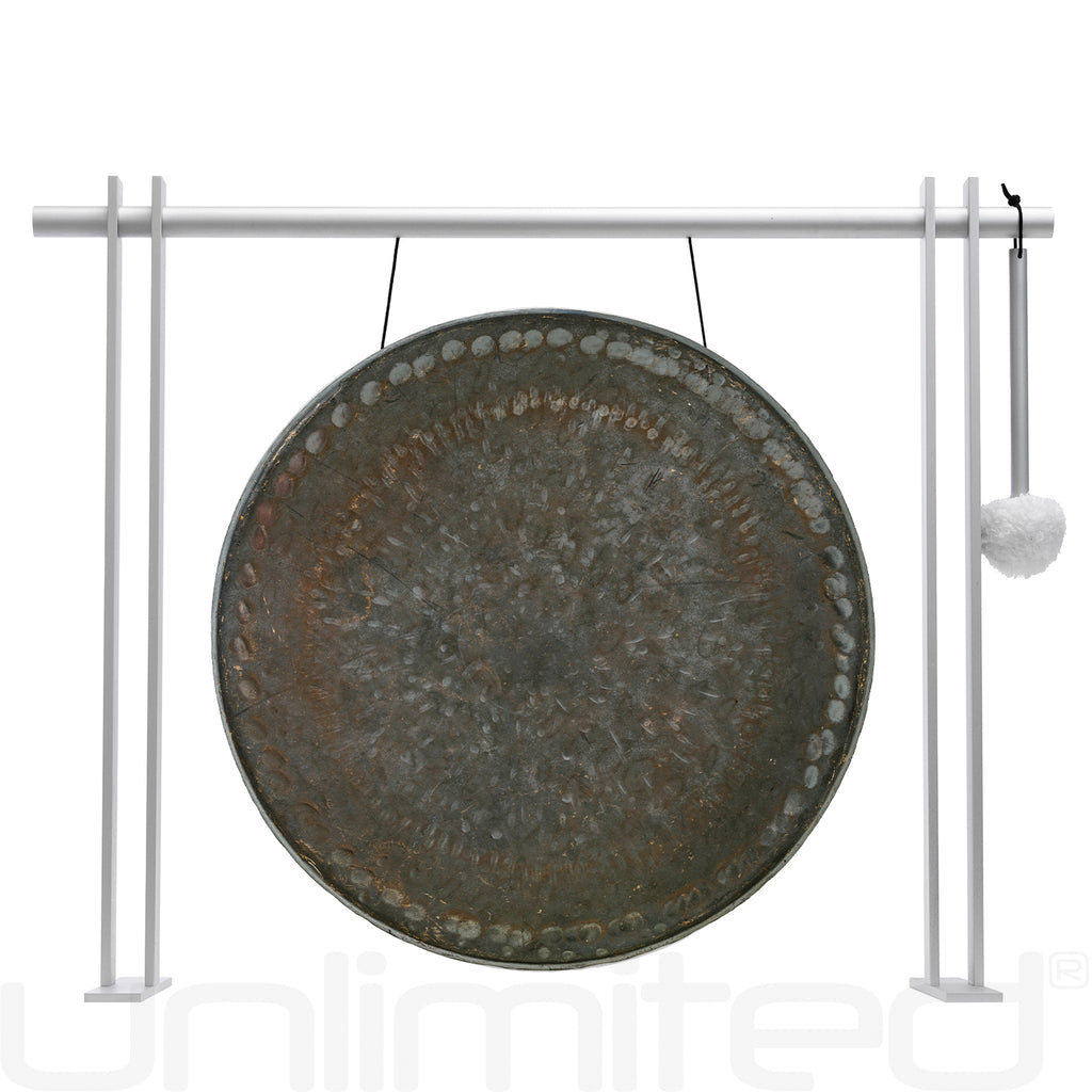 16" Chinese Gongs on the Pretty Planar Gong Stand