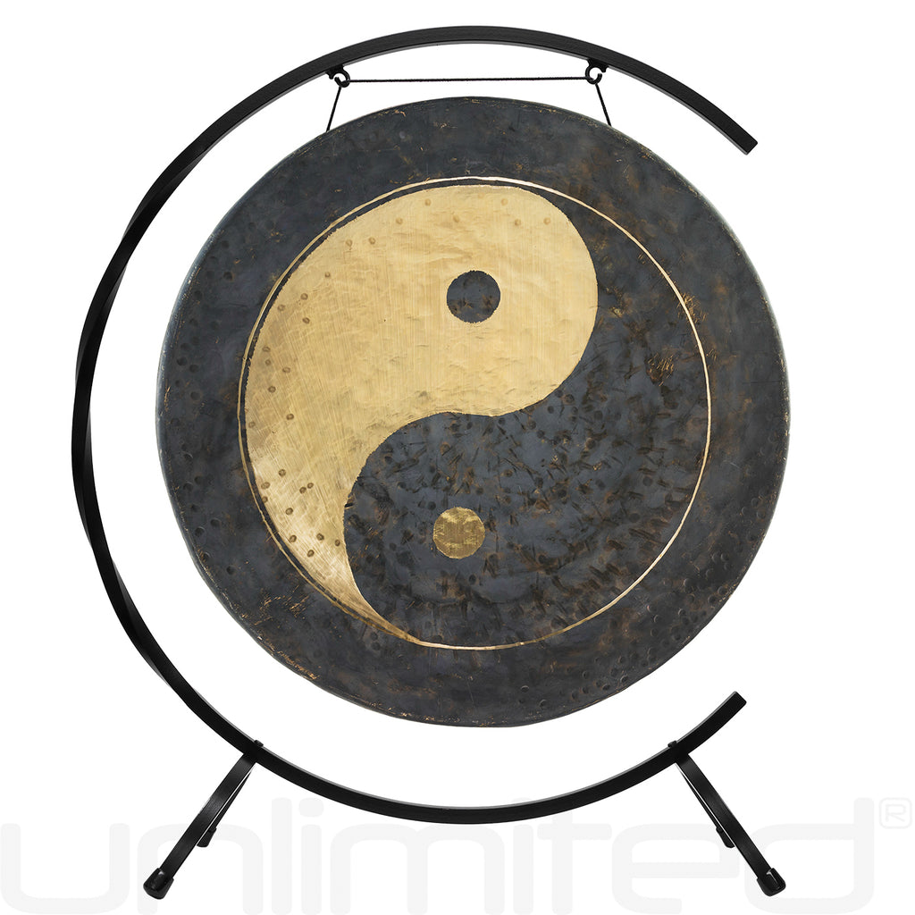 22" to 26" Taoist Moonlight Gongs on Stands
