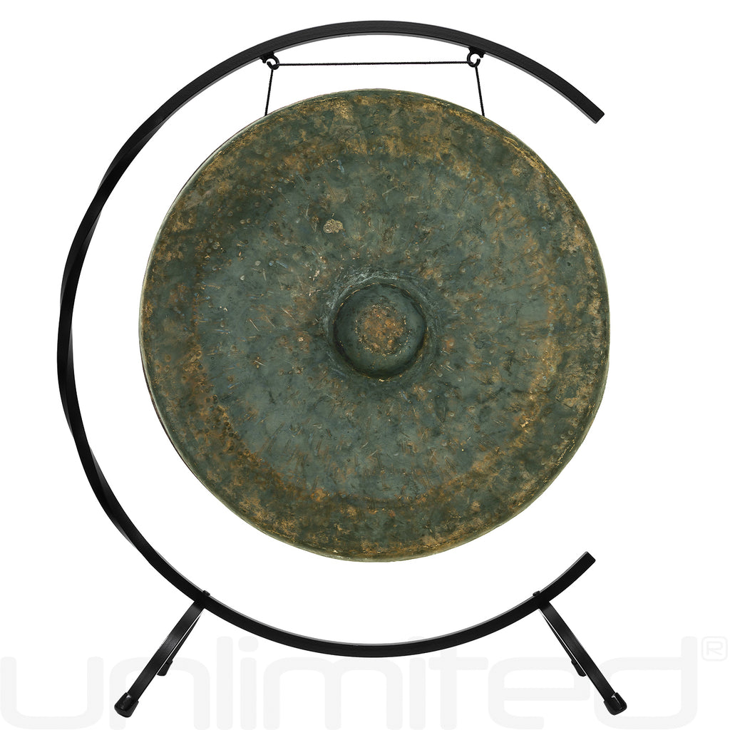 The Great Mother Tesla Gongs on Stands