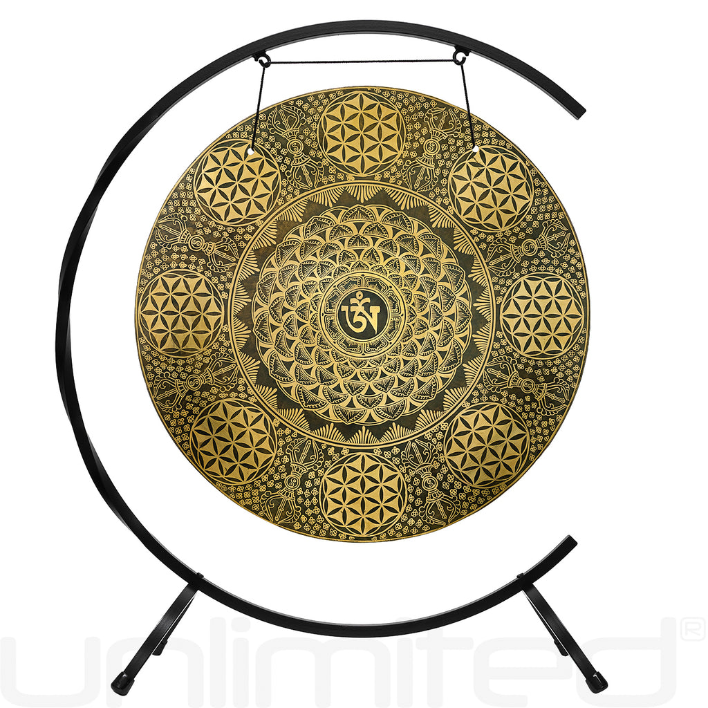 24" Bountiful Spirit Gongs on Stands