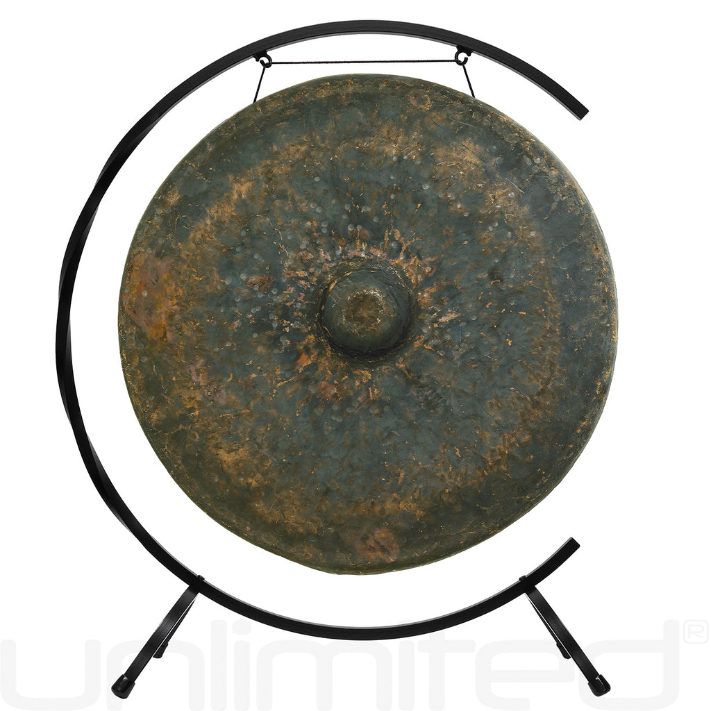 The Great Mother Tesla Gongs on Stands