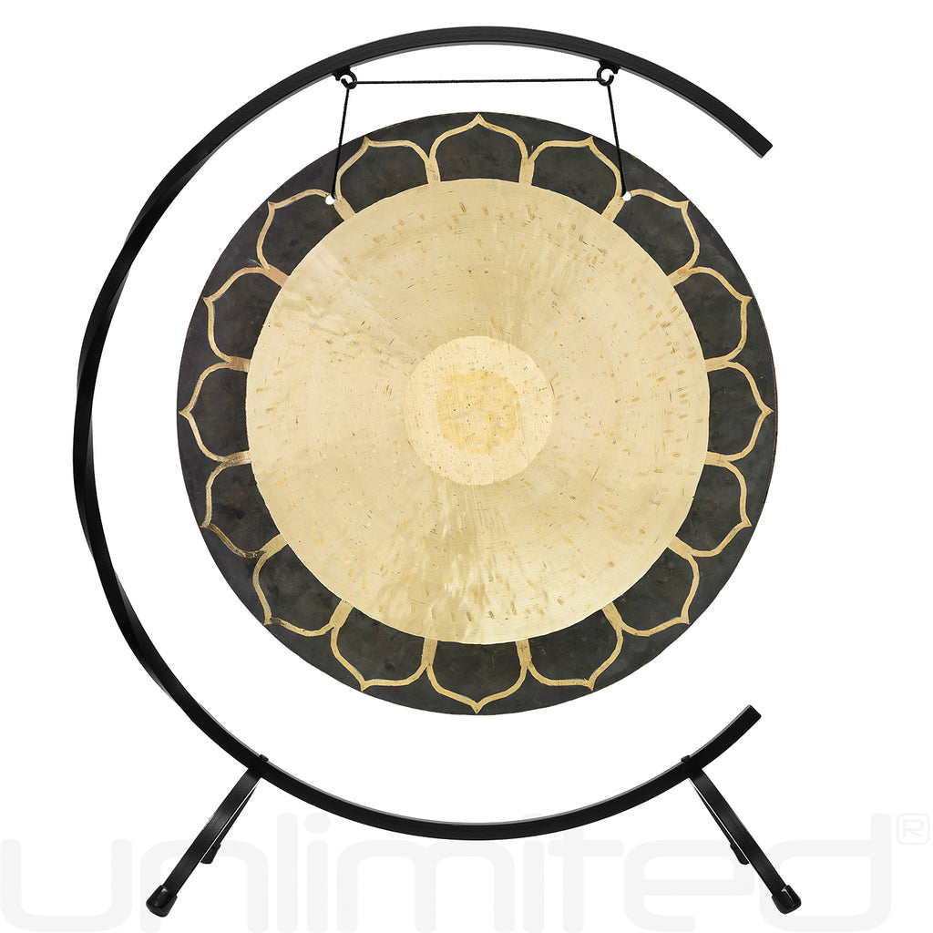 30" to 38" Temple Wind Gongs on Stands