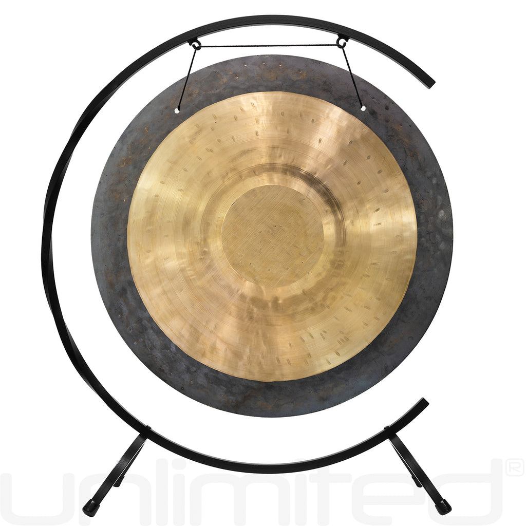 28" Chinese Gongs on the Paiste Floor Stand