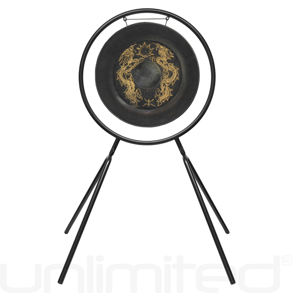 20" to 36" Vietnamese Dragon Gongs on Stands