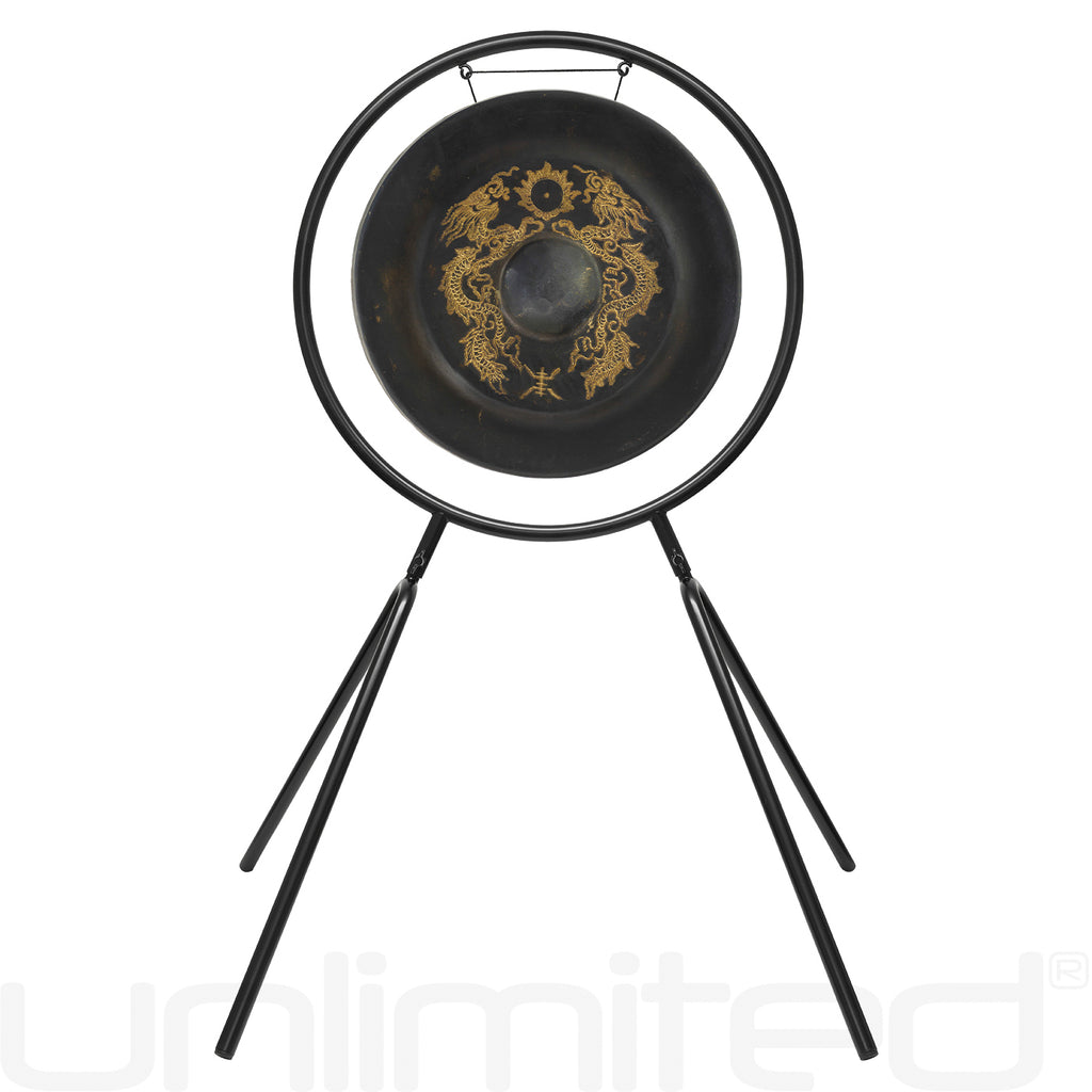 20" to 36" Vietnamese Dragon Gongs on Stands