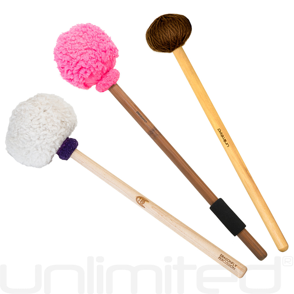 Neapolitan - Epic Vintage, Medium Tamburo, and Pink BabyBucket Mallet Combo