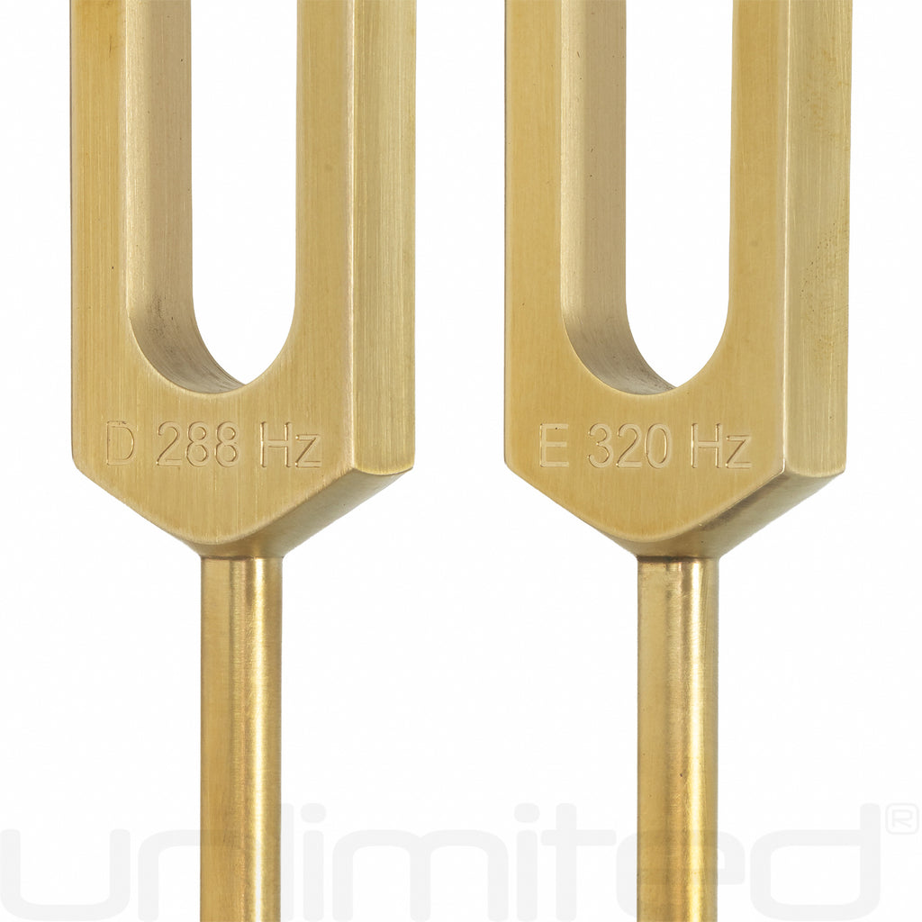 PraPelnia Harmonic Spectrum Set of 8 Brass Tuning Forks