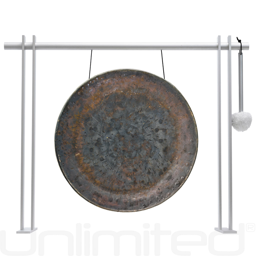 14" to 15" Chinese Gongs on the Pretty Planar Gong Stand