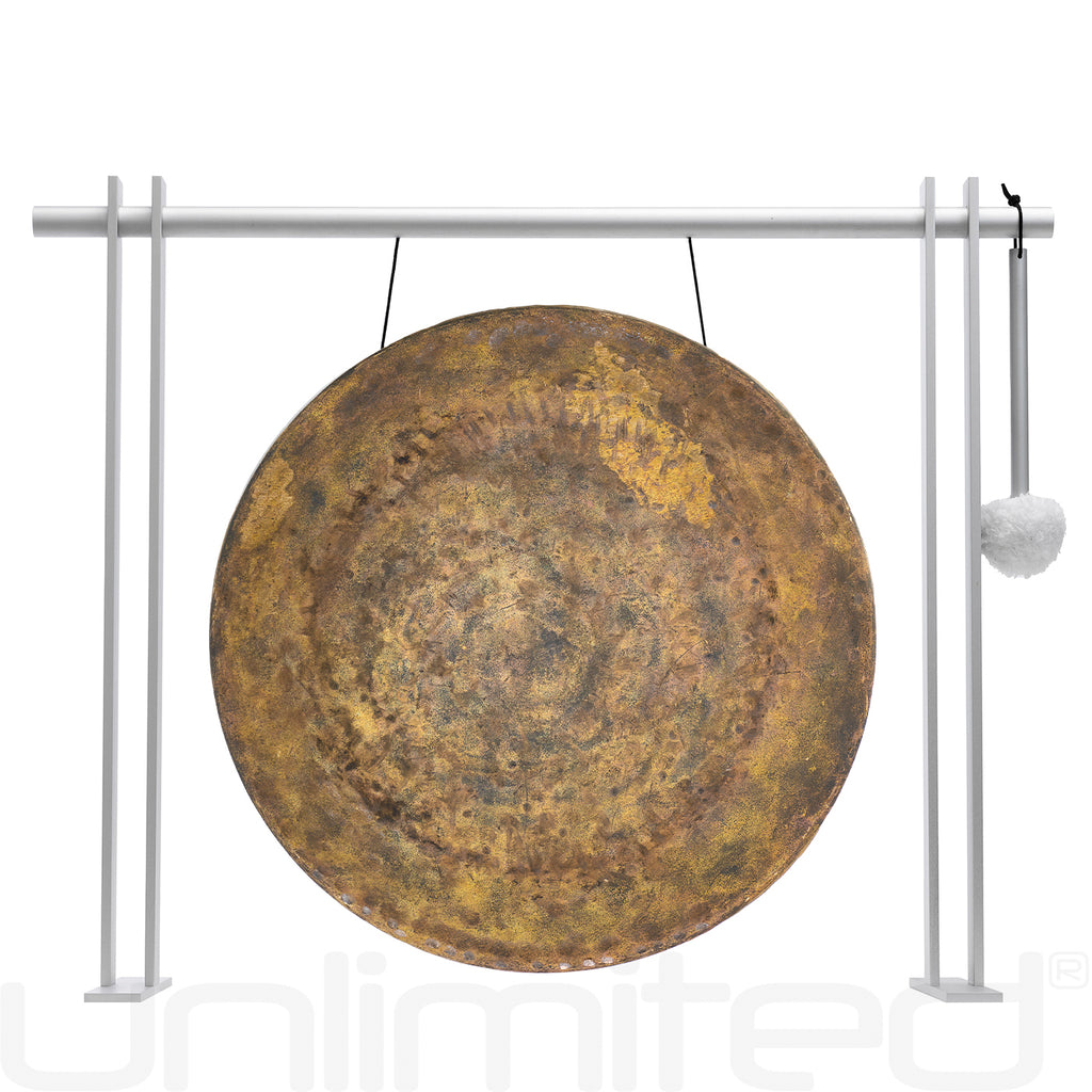 16" Chinese Gongs on the Pretty Planar Gong Stand