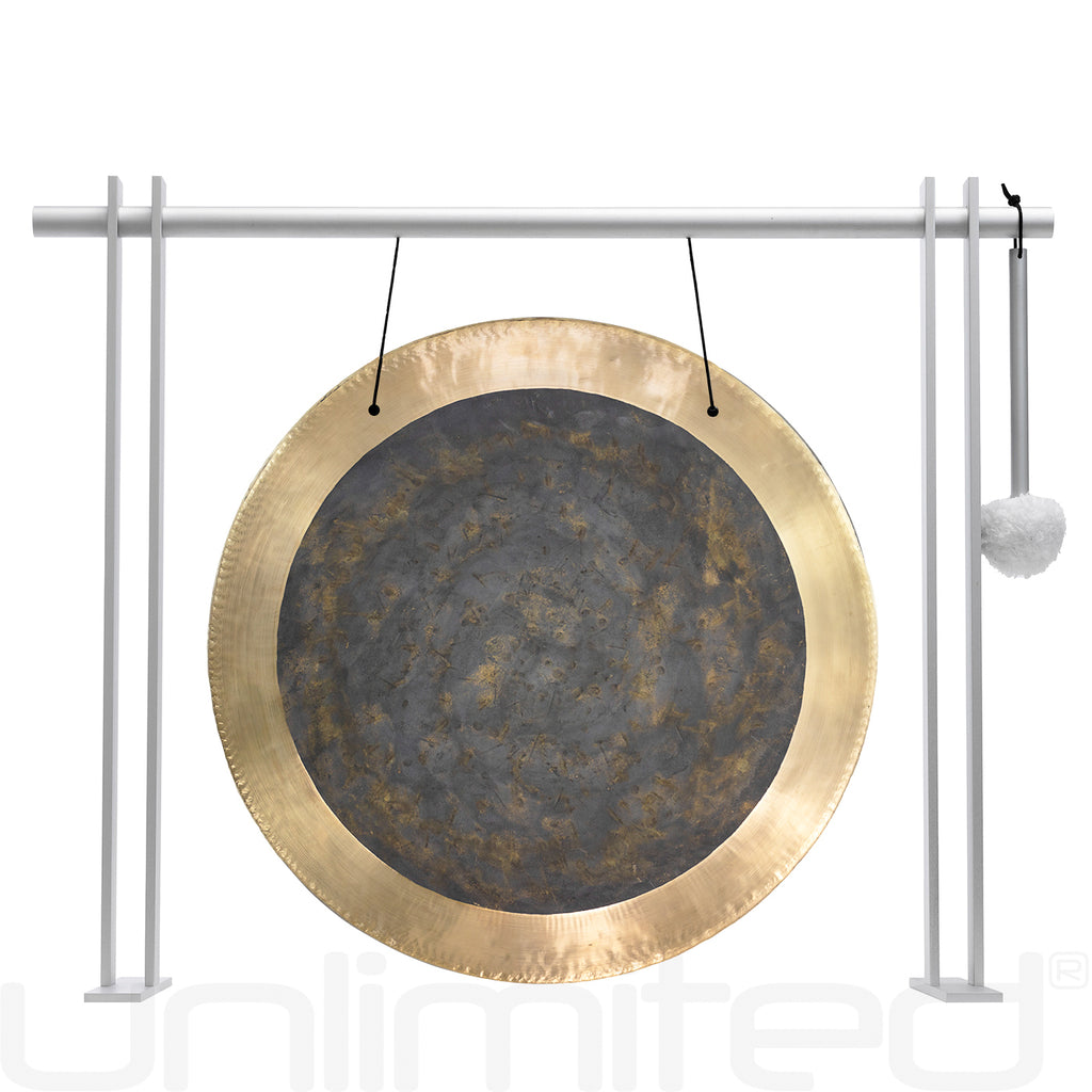 16" Chinese Gongs on the Pretty Planar Gong Stand