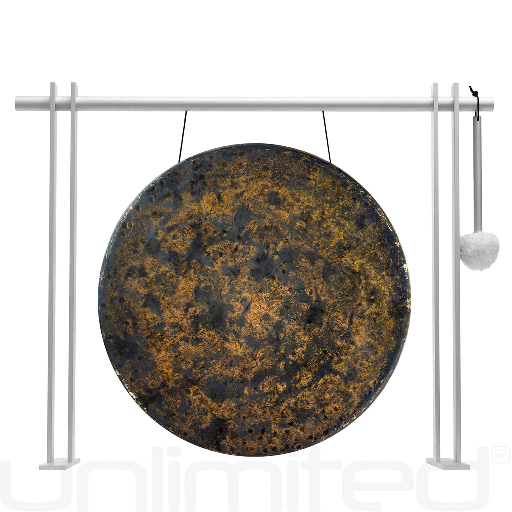 16" Chinese Gongs on the Pretty Planar Gong Stand