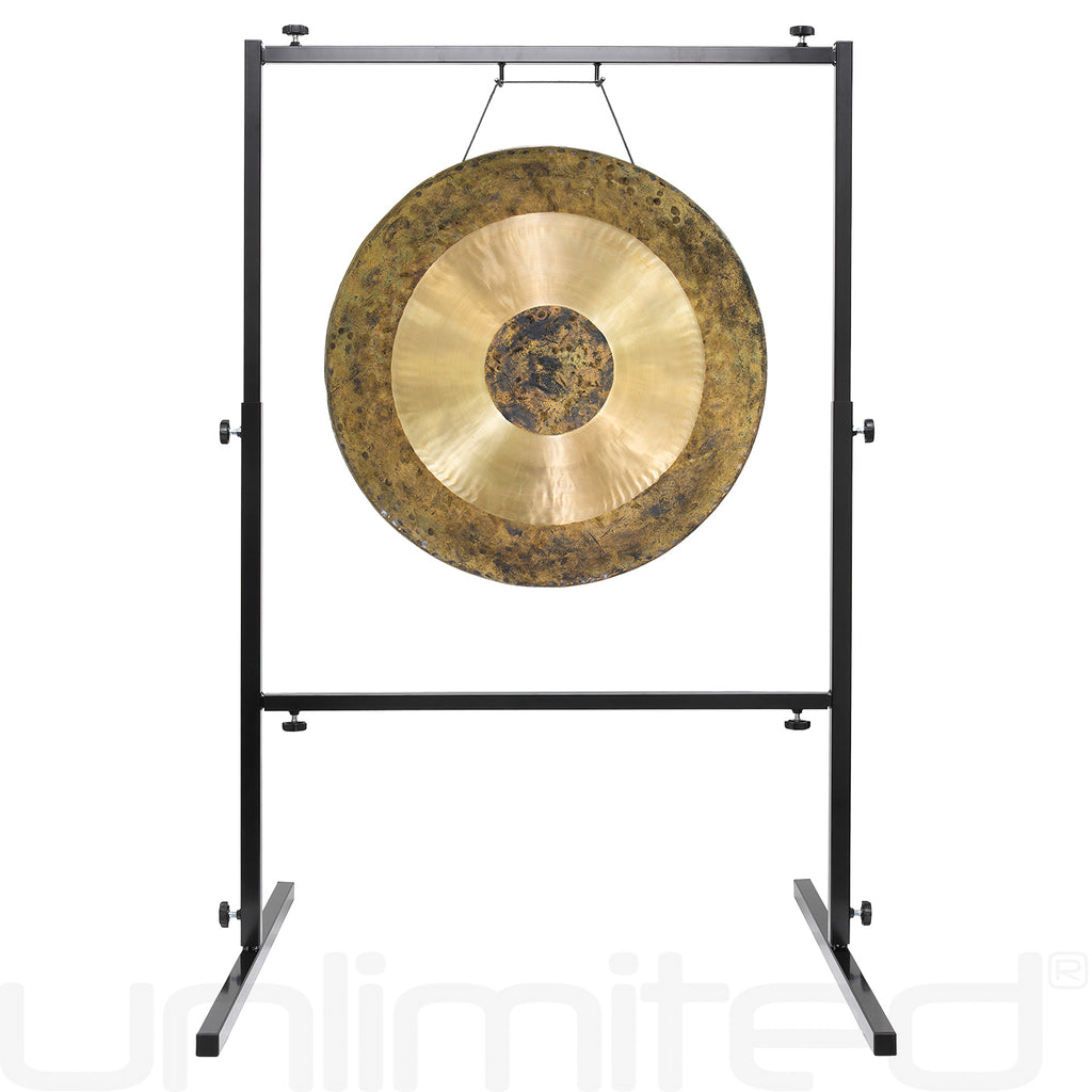 32" to 36" Gongs on Rambo Rimbaud Stand