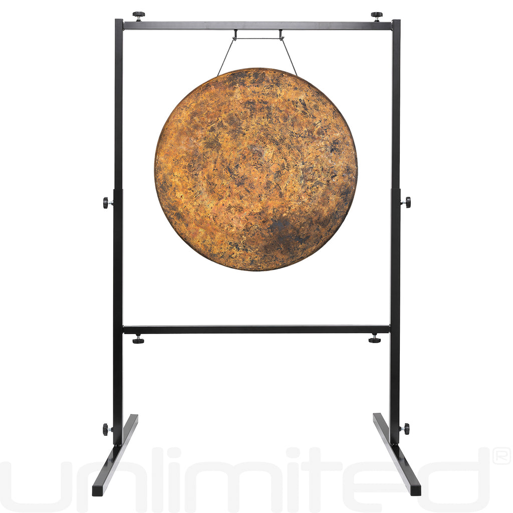32" to 36" Gongs on Rambo Rimbaud Stand