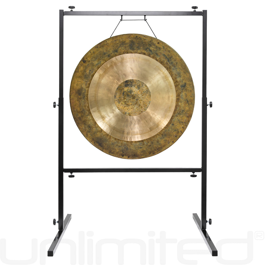 32" to 36" Gongs on Rambo Rimbaud Stand